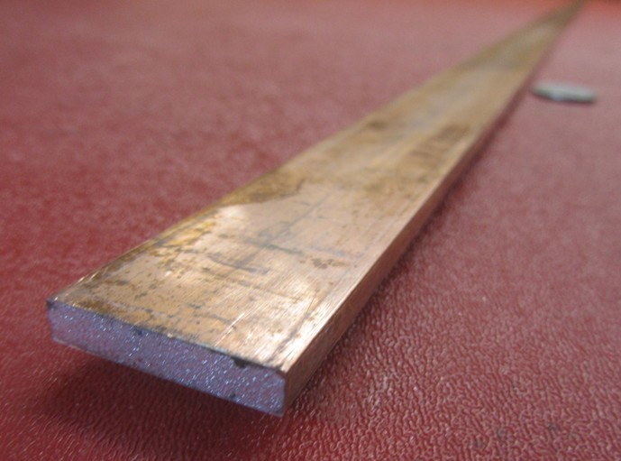 110 Copper Bar 1/2 Hard, 3/16″ Thick x 1.0″ Wide x 6 Ft Length