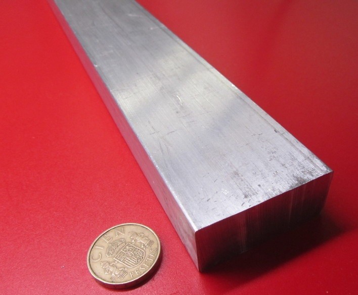 6063 T5 Aluminum Bar, 7/8″ (.875″) Thick x 2.0″ Wide x 48″ Length