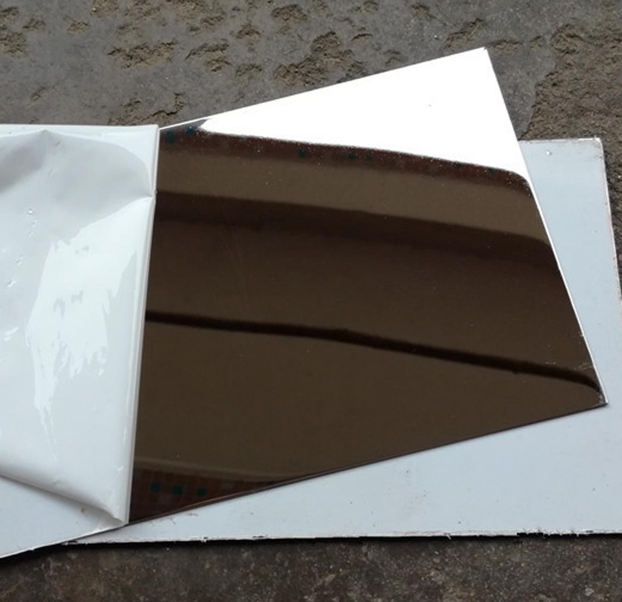 2x 0.8mm ±10% x 5″ x 5″ 304 Stainless Steel Mirror Polished Plate Sheet