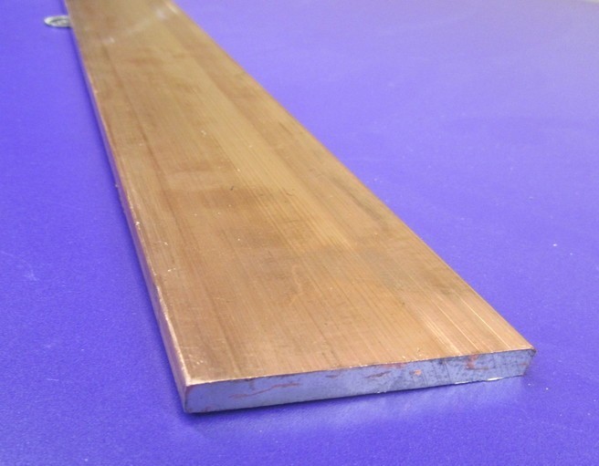 110 Copper Bar H02, 1/4″ Thick x 2.50″ Wide x 6 Ft Length