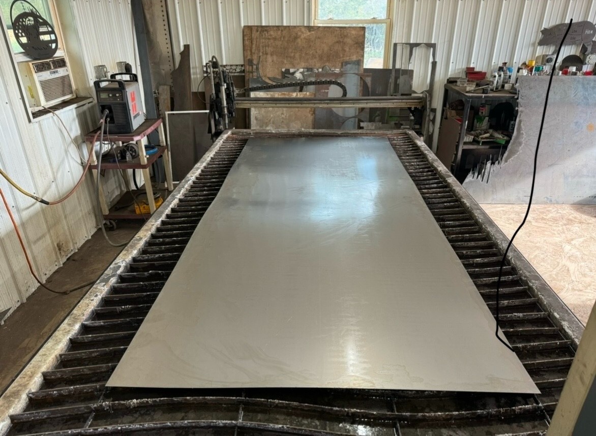 18 GUAGE STEEL SHEET METAL COLD ROLLED 4″ X 18″ 6 pack