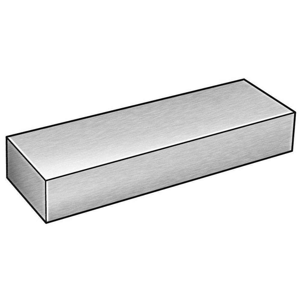 GRAINGER APPROVED 18f1.5×6.5-6 Carbon Steel Plate,6 1/2 in L,6 in W 799NV9