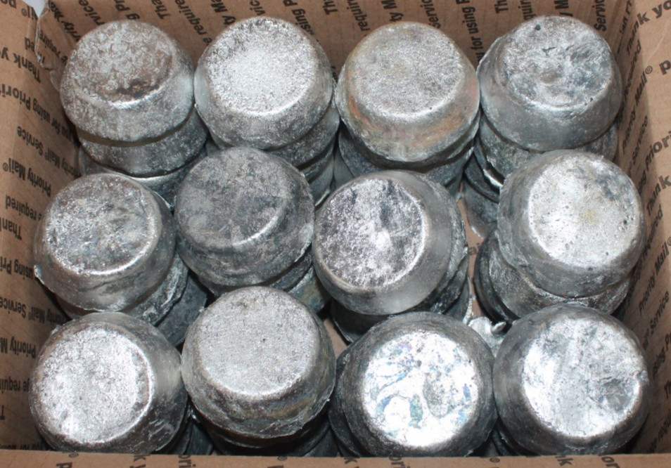 Aluminum Scrap Casting Ingots : 25 Lbs (2 1/2″ to 3″ Diameters) {1001}