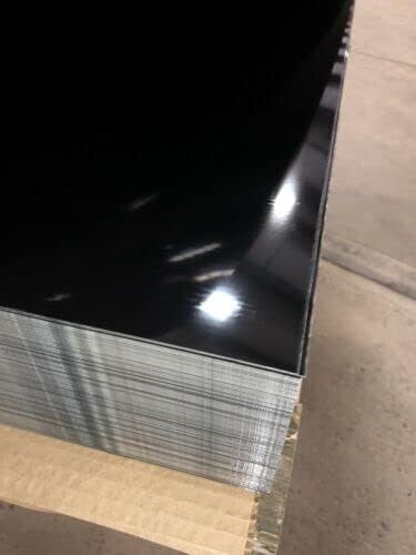 Black Trailer Skin Panel, .032 x 49″ x 120″ – 1 PC