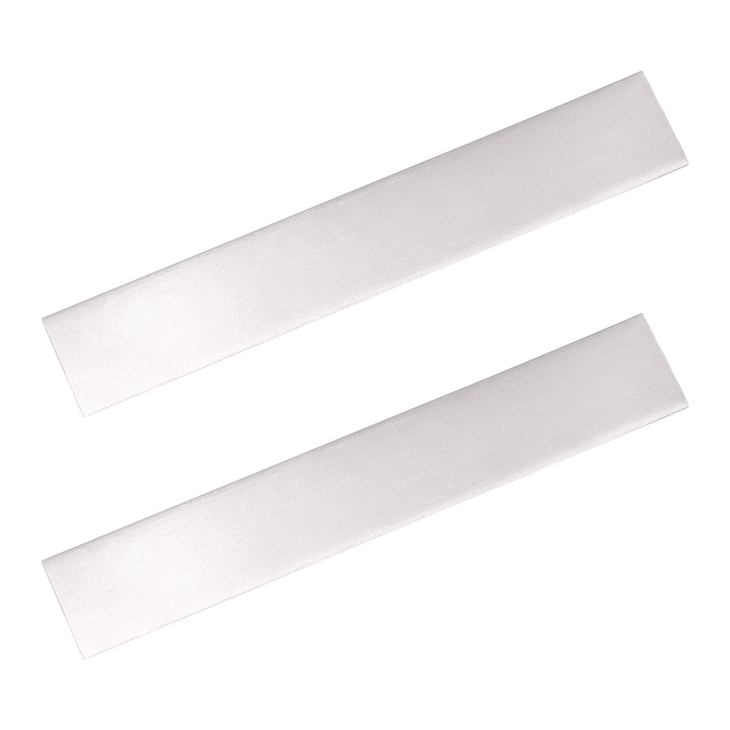 SHONAN 6 Inches Pure Nickel Sheets, 2 Pack Plates, 6″x1″x0.04″, Silver