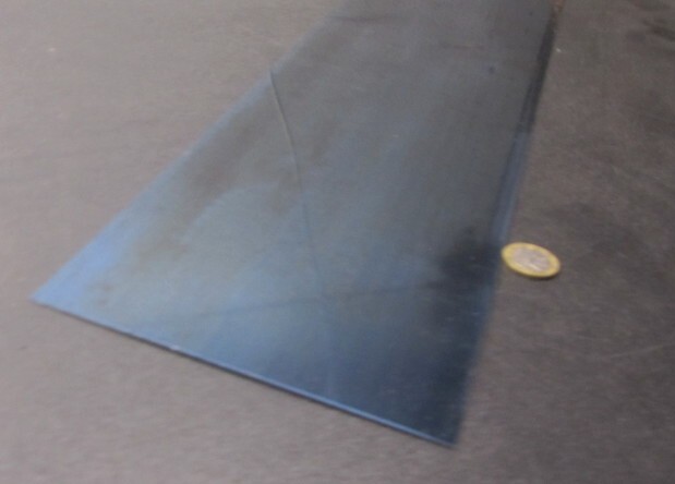 1095 Hard Blue Tempered Spring Steel Shim .010″ Thick x 6.00″ Wide x 12″ Long