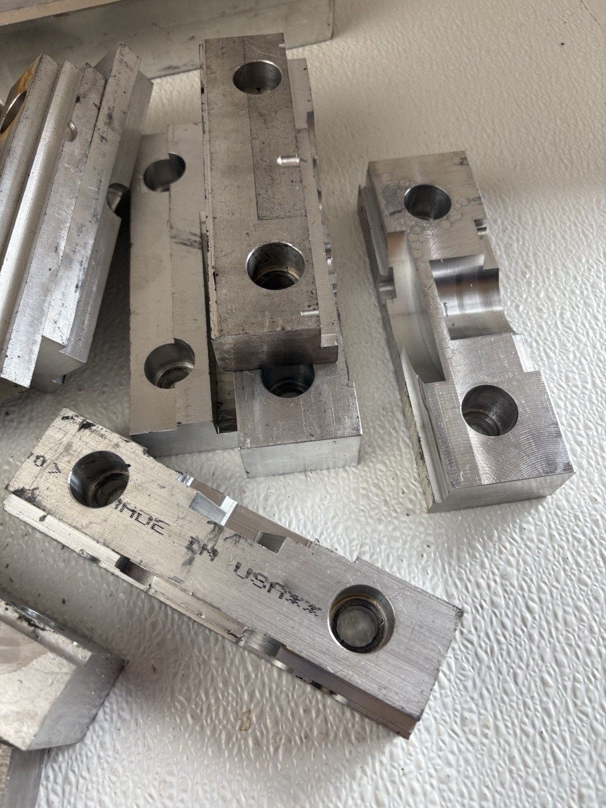27lbs HIGH QUALITY ALUMINUM SCRAP METAL BLOCKS FROM MACHINE SHOP LEFTOVERS