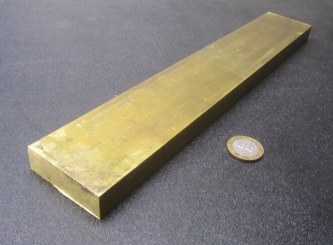 360 Brass Flat Bar 5/8″ Thick x 2.00″ Wide x 12.0″ Length