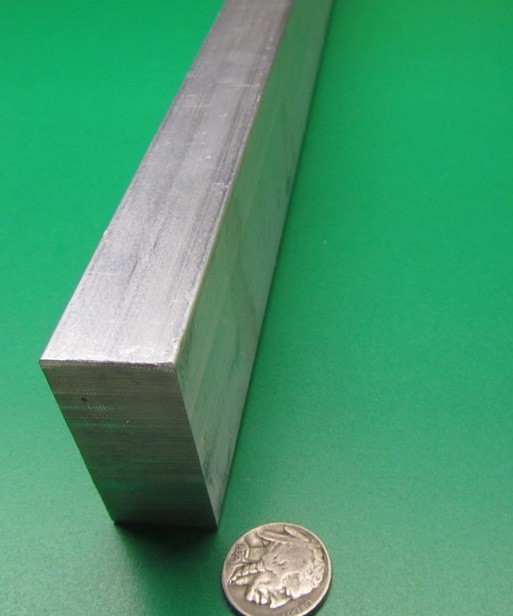 6063 T5 Aluminum Bar, 7/8″ (.875″) Thick x 2.0″ Wide x 48″ Length