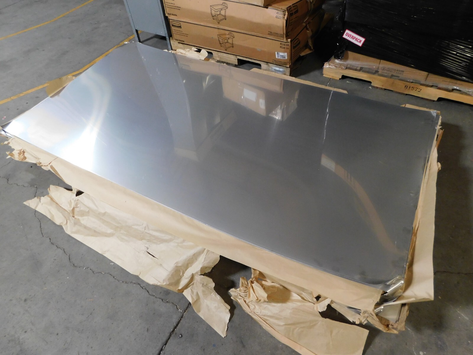 Pro Stainless Steel 316 Sheet 0.03" Thick x 48" W x 96" L 316 P32