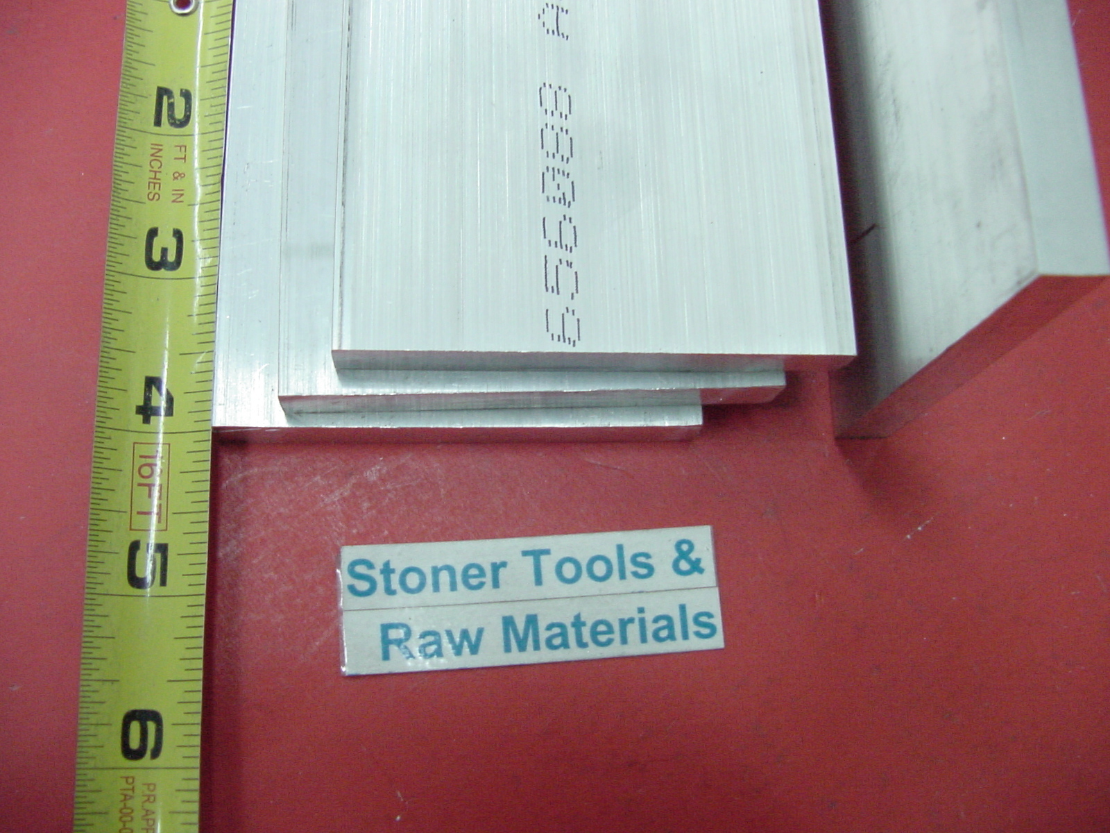 4 pieces 1/4″ X 3″ ALUMINUM 6061 FLAT BAR 4″ long T6511 SOLID Mill Bar Stock New