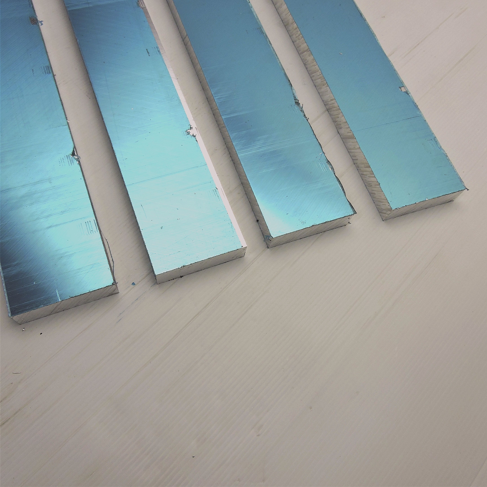 1″ thickPrecision CAST Aluminum PLATE 2.875″ x 15″ Long QTY 4 sku242309