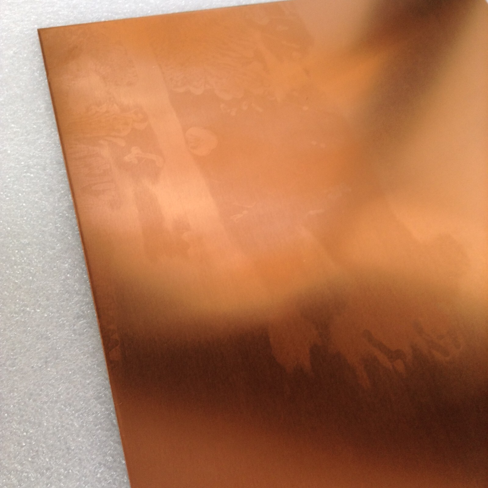 Copper Sheet Plate 100 x 100mm 0.5mm to 2mm Thick Thin Material Solid 99.9% Pure