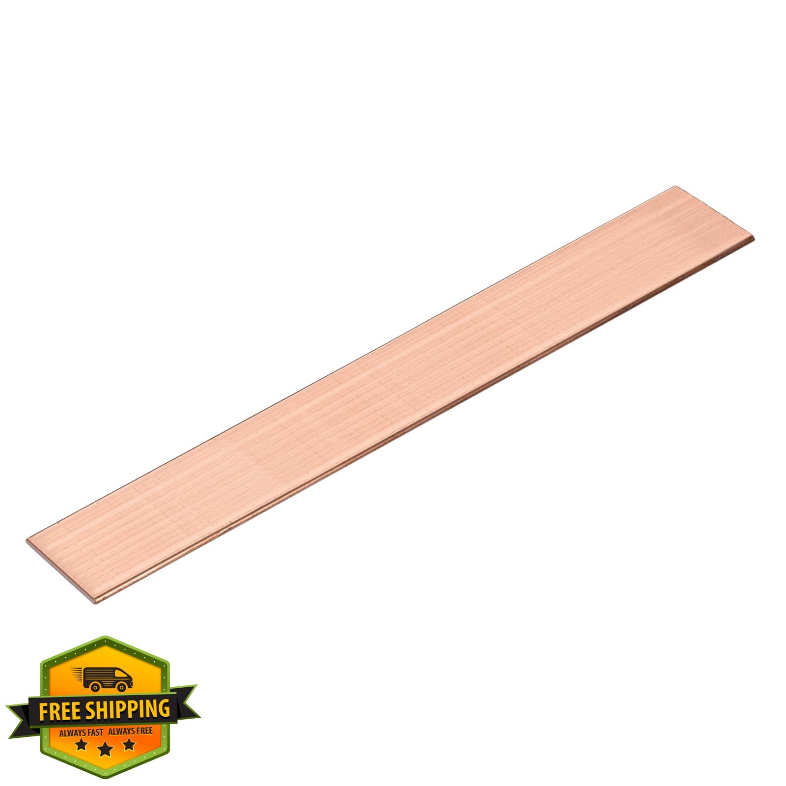 uxcell 1/16″x0.8″x9″ Copper Flat Bar Bus Stock