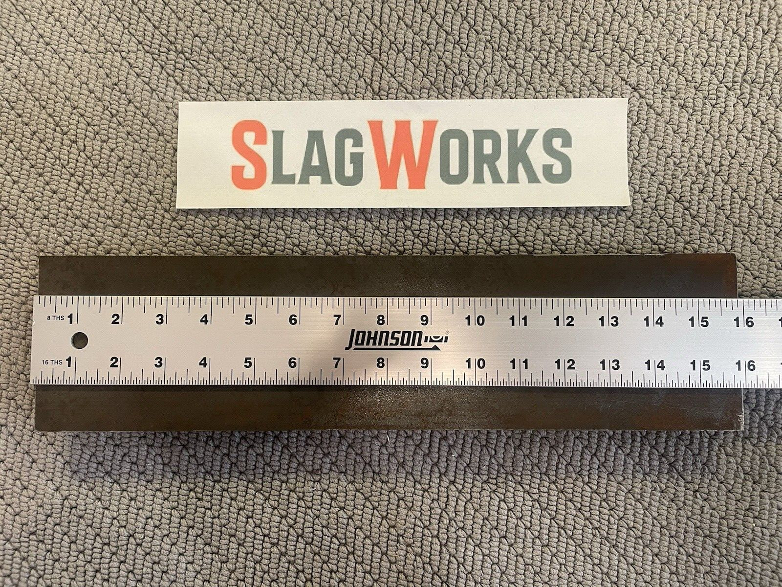 1/8x4x16 inch steel plate 4”x16” A36 Hot Roll Flat .125″ Thick