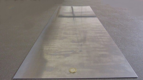 Spring Steel Annealed Sheet 0.025″ Thick x 15.0″ Wide x 48″ Length