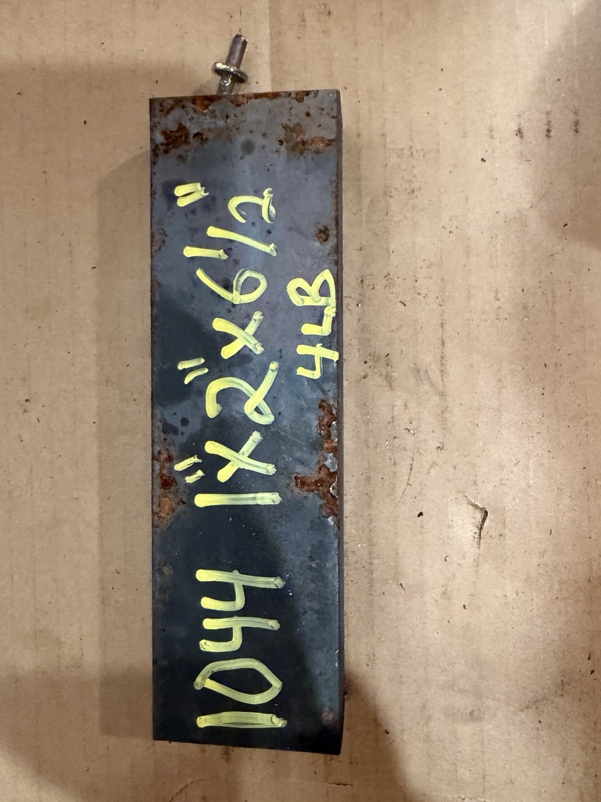 1″ x 2″ x 6 3/4” 1044 HR Steel Flat Bar | Rectangular 1044 Hot Rolled Flat