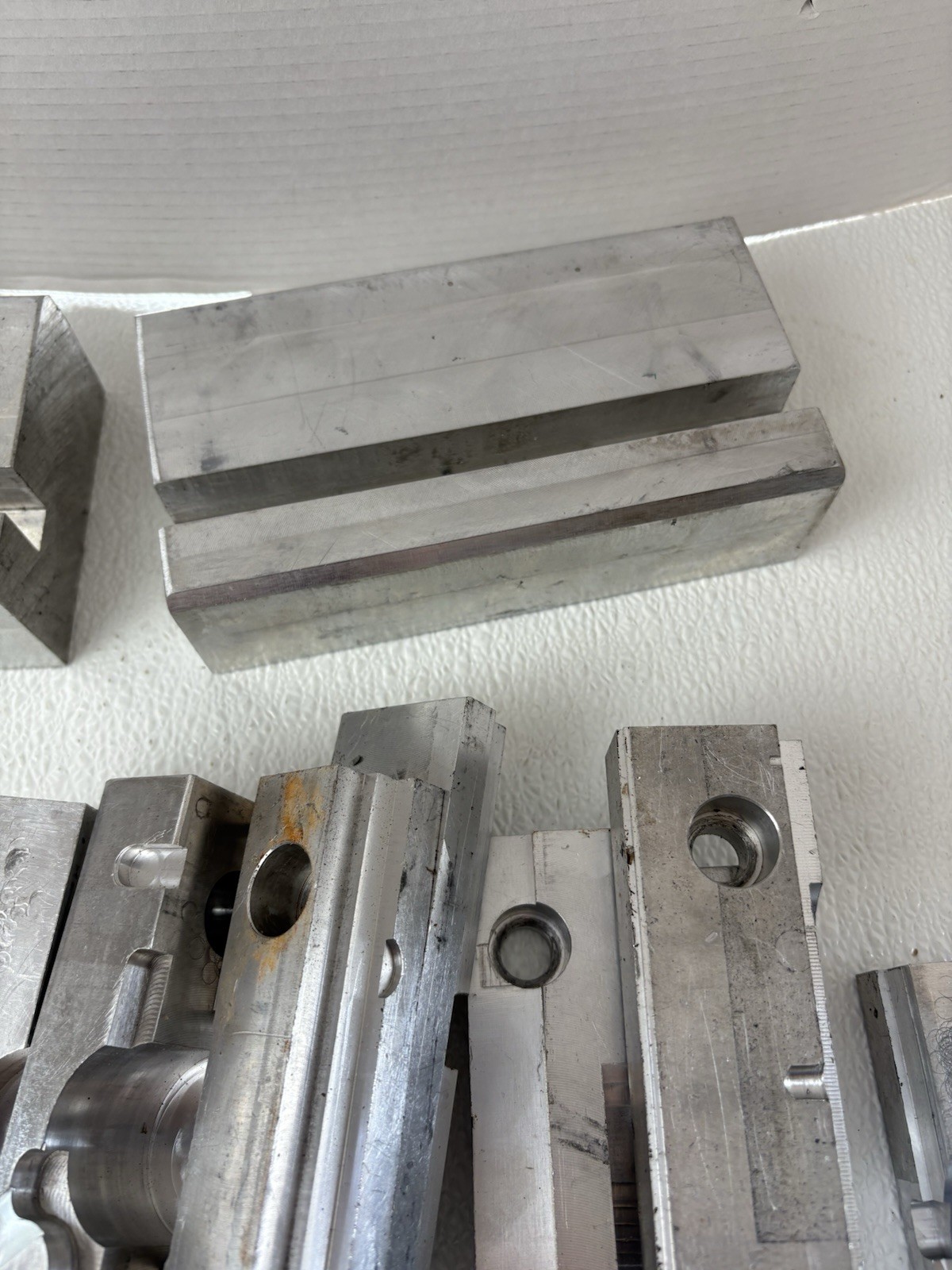27lbs HIGH QUALITY ALUMINUM SCRAP METAL BLOCKS FROM MACHINE SHOP LEFTOVERS