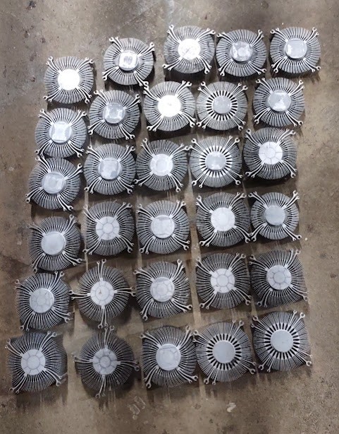 31 lbs Scrap Aluminum Extrusion for Recycling – Non Ferrous – Junk Metal