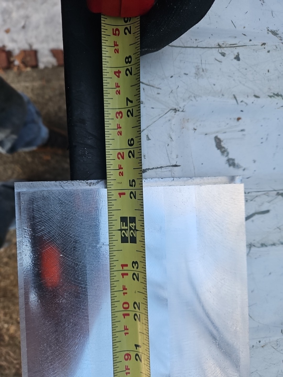Aluminum plate 6061-T651 1/2” X 25” X 5-3/4″” Made In USA