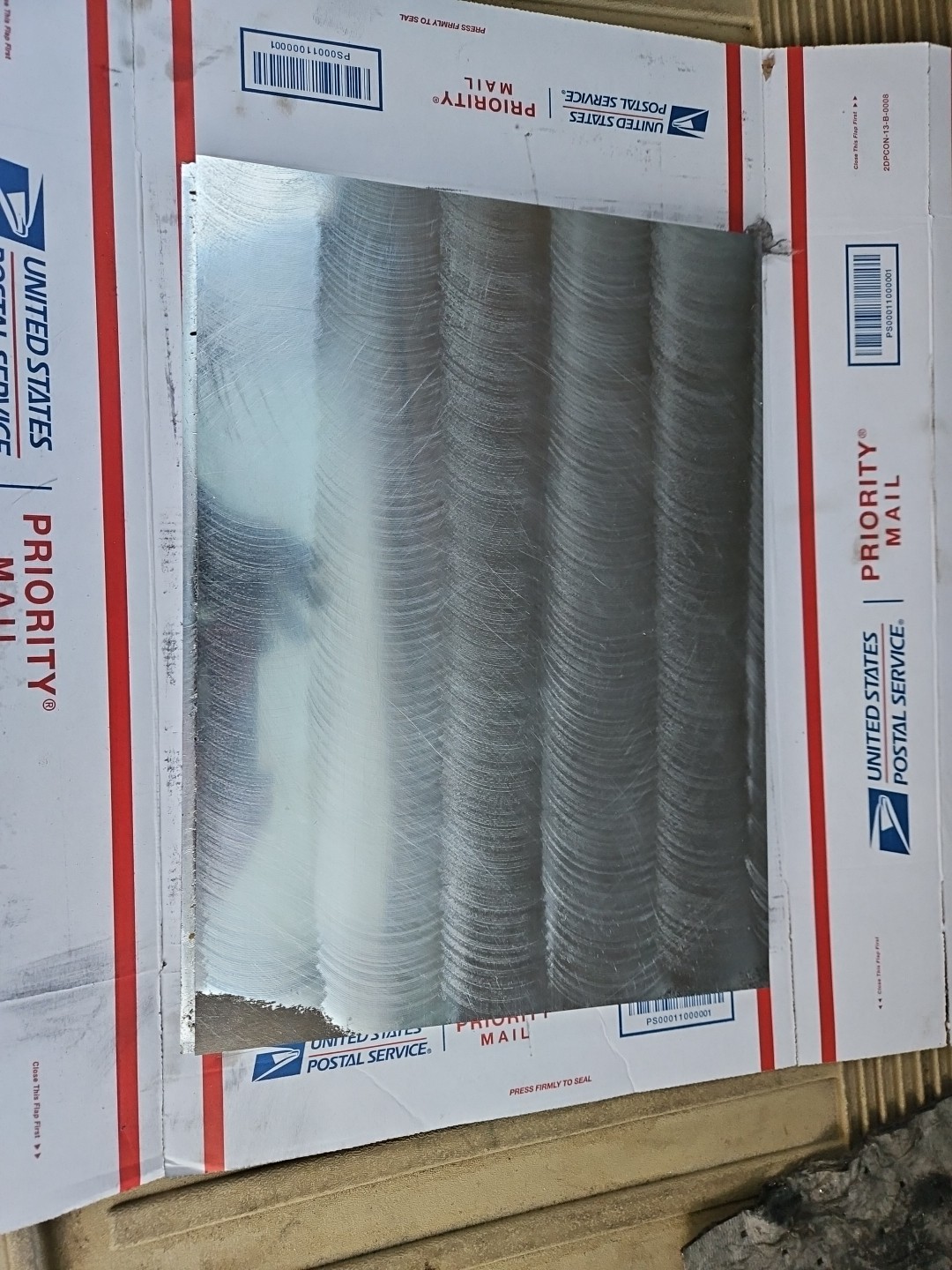 KAISER aluminum plate 6061-T651 3/4″ X 14-1/2″” X 10-1/2″ Made In USA