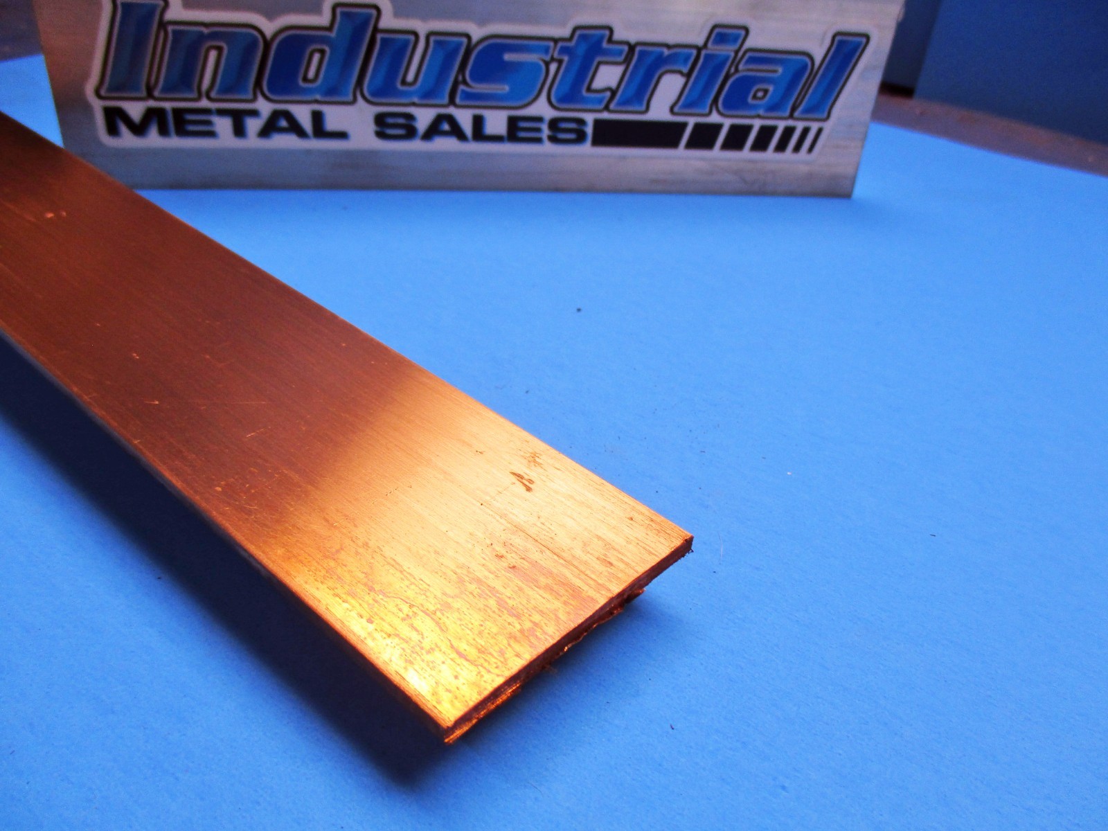 110 Copper Flat Bar 1/8″ x 1-1/2″ x 12″-Long –>.125″ x 1.5″ Copper Bus Bar