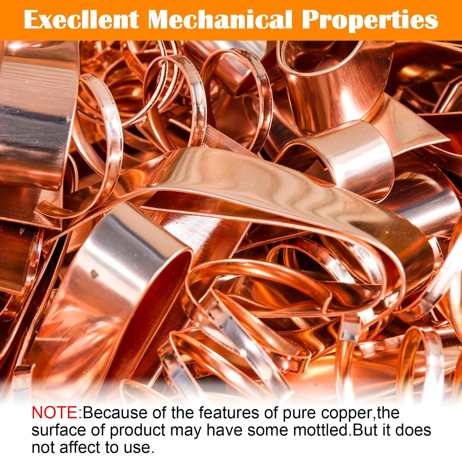 Copper Foil Sheet Roll, 6in x 10Ft Copper Sheet, 0.05mm Copper Flashing for Hous