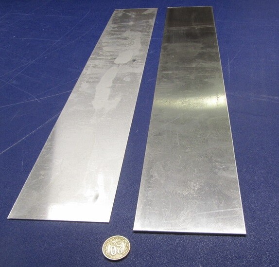 5052 Aluminum Bar, (1/4 Hard H32) .040″ Thick x 4.0″ Width x 24″ Length, 2 Units