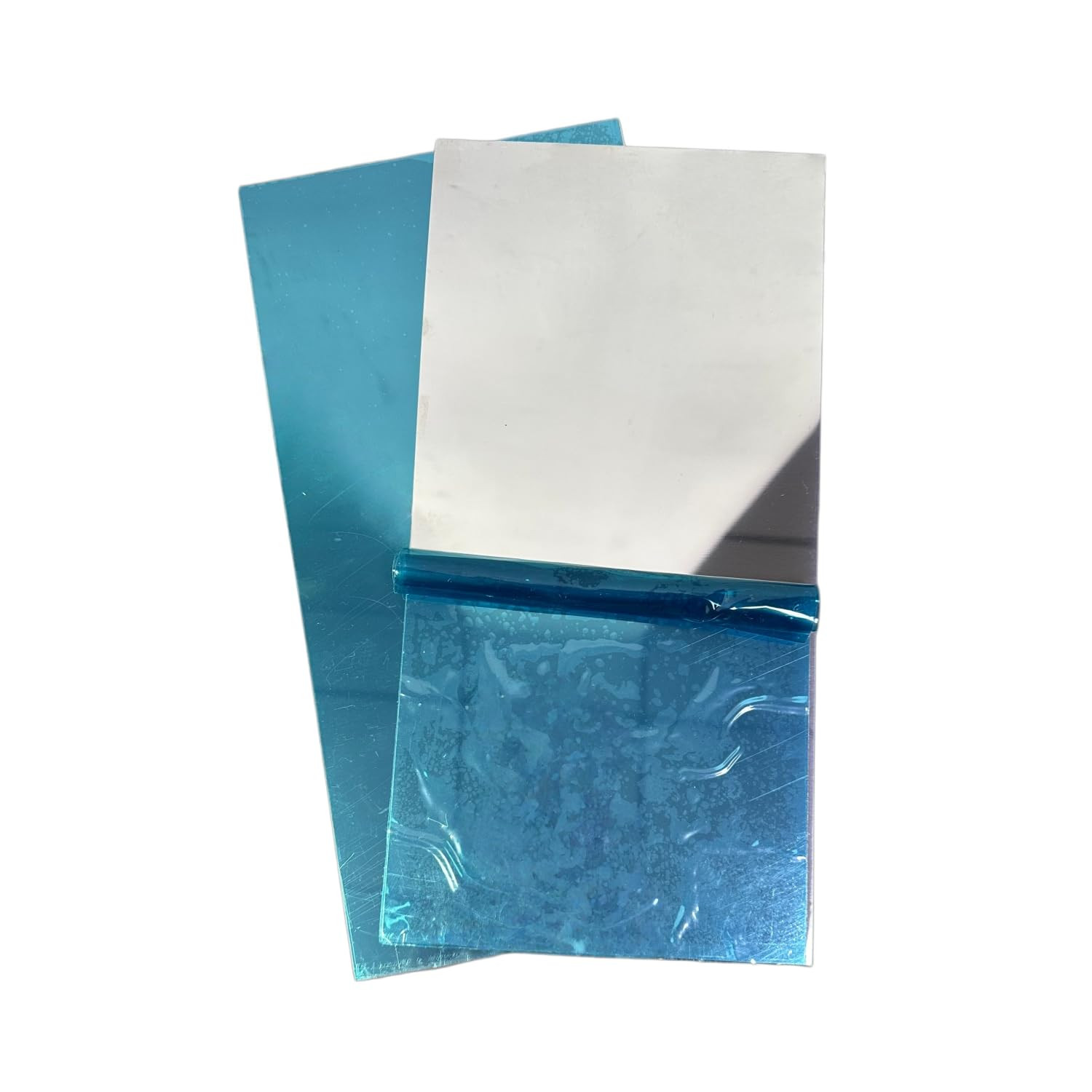 2Pack 430 Stainless Steel Sheet, 12″ X 6″ Metal Plate 0.03In（0.8Mm） Thickness