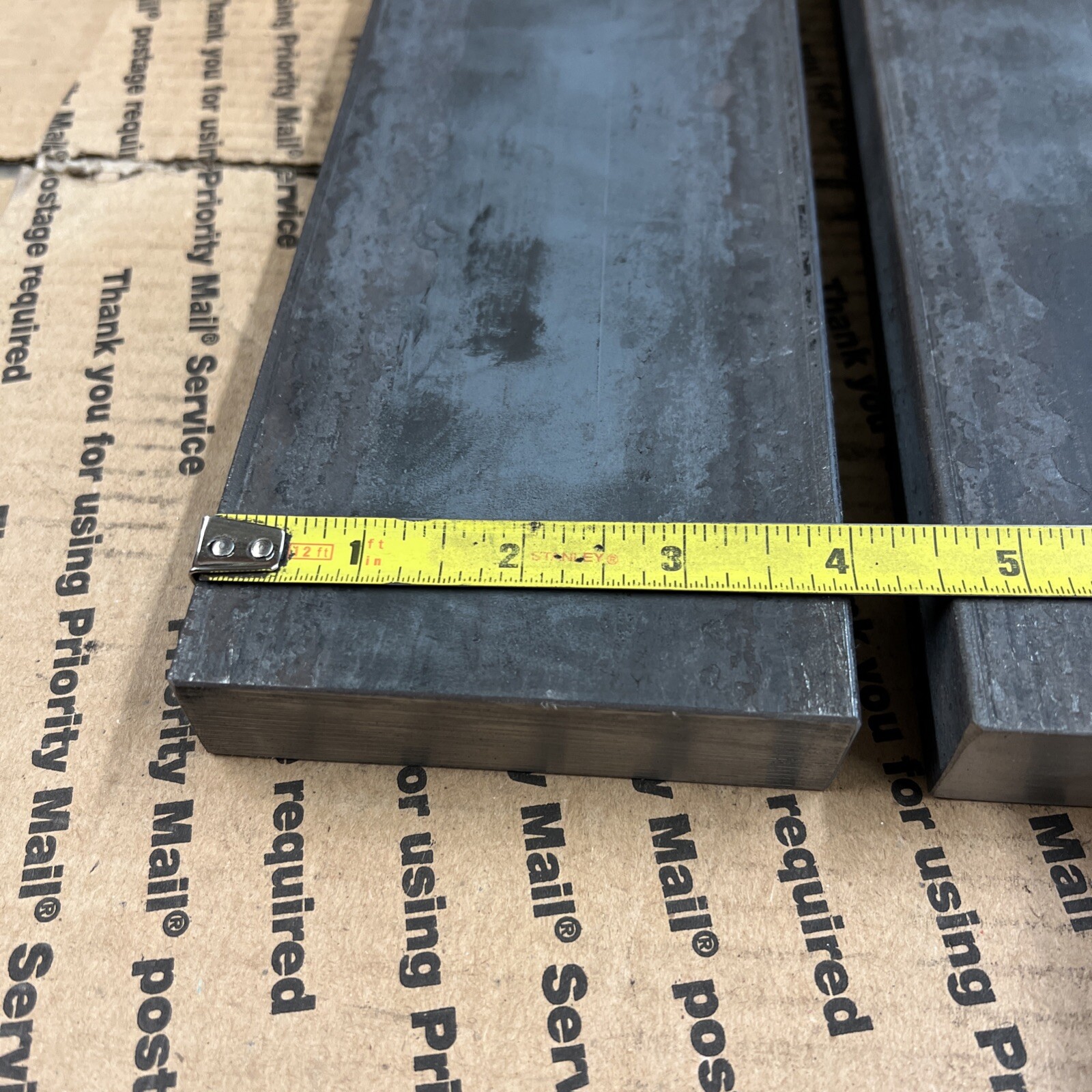 1 X 4 X 12″ STEEL FLAT BAR PLATE STOCK 2 PIECES