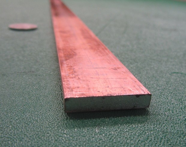 110 Copper Bar 1/2 Hard, 3/16″ Thick x 1.0″ Wide x 6 Ft Length