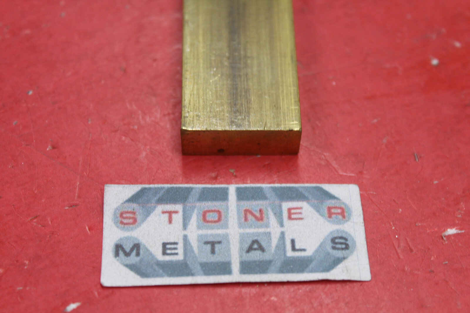 3/8″ x 3/4″ C360 BRASS FLAT BAR 10″ long Solid Mill Stock H02 Cut New