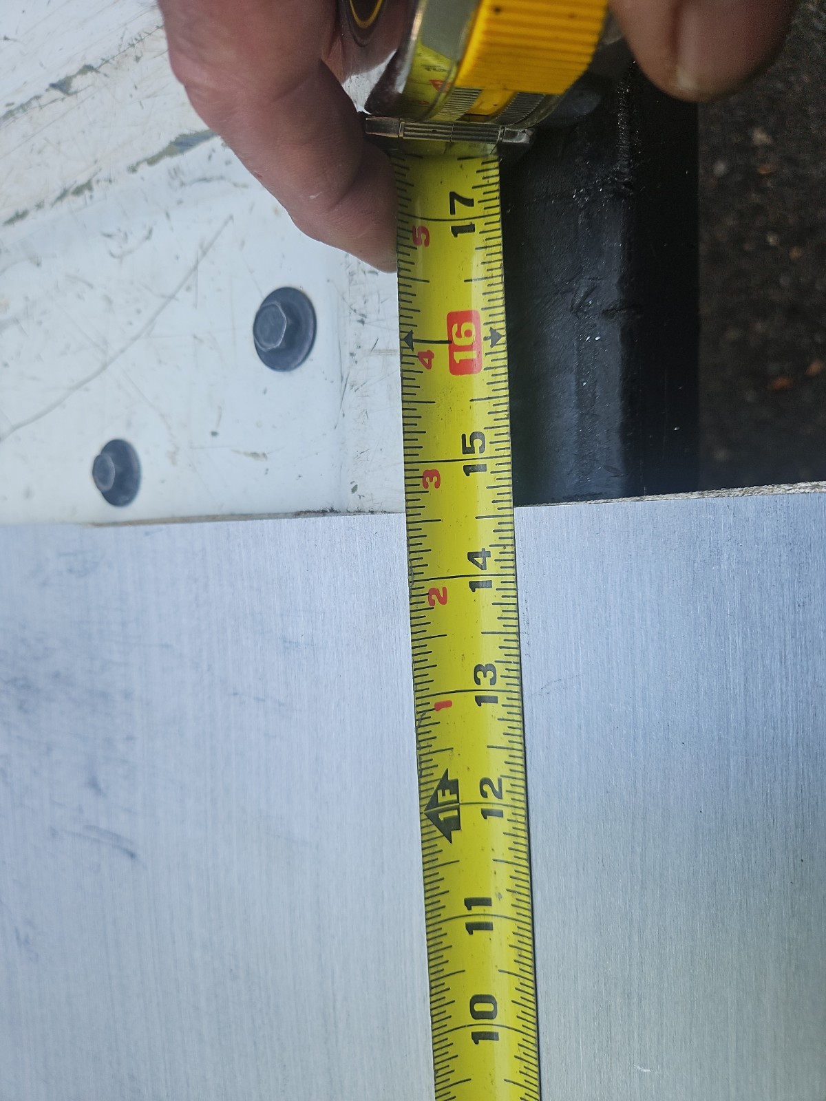 Kaiser aluminum plates 6061-T651 3/8″ X17″X 14-1/2″ Made In USA
