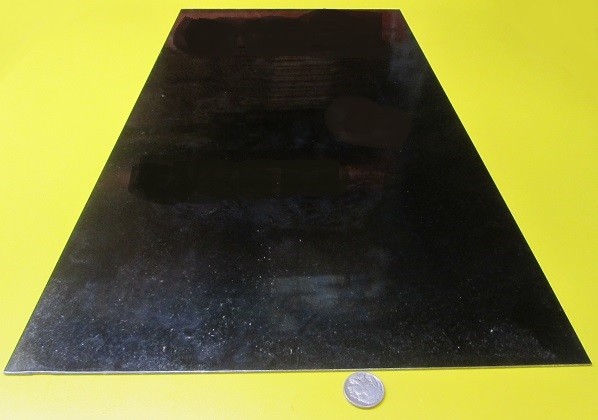 1095 Hard Blue Tempered Spring Steel Shim .062″ x 12.375″ Wide x 24″ Long