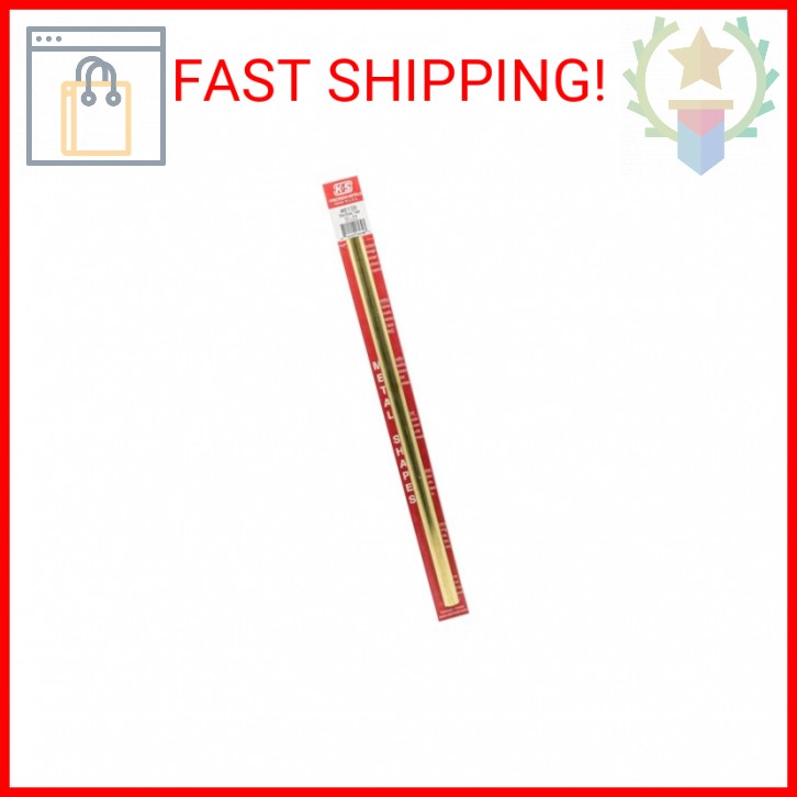 K&S Precision Metals Round Brass Tube 8139 – 1/2″ OD x 0.014″ Wall x 12″ Long –