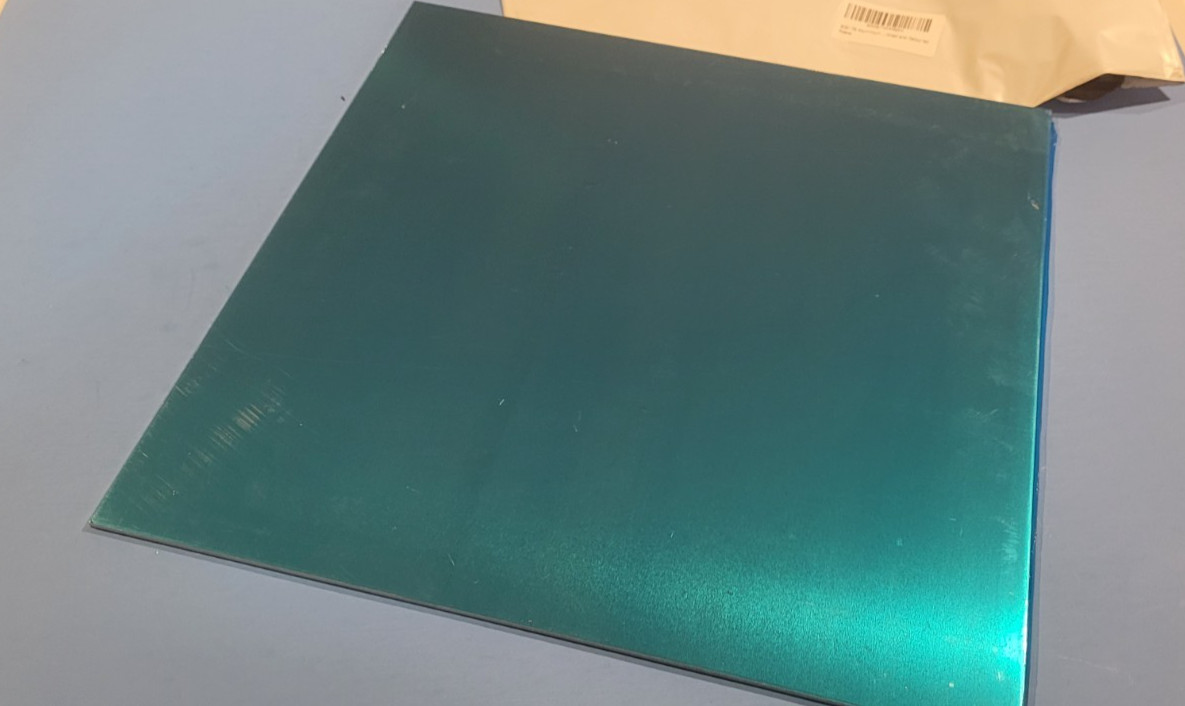 1/8″ (0.125″) 6061-T6 Aluminum Commercial Grade Sheet Metal, Plate. 12” x 12″
