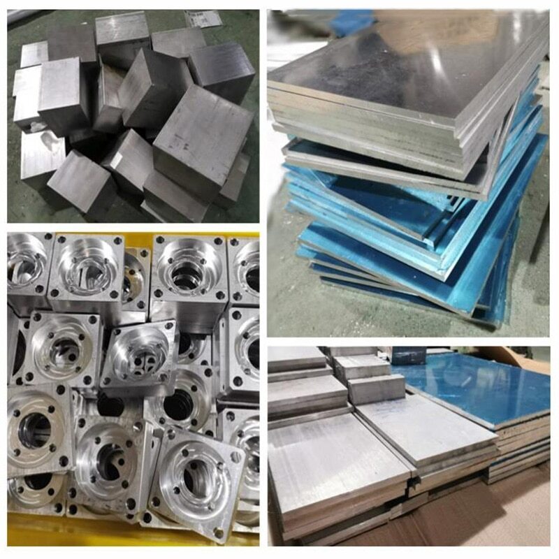 6061 Aluminum Alloy Flat sheets Bar Plate Metal Thickness 8/10/12/15/20/ To 60mm