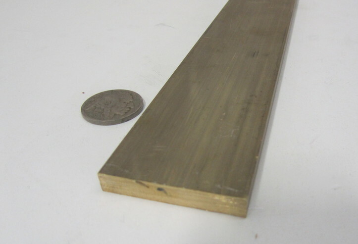 360 Brass Flat Bar 1/4″ Thick x 1 1/4″ Wide x 48.0″ Length