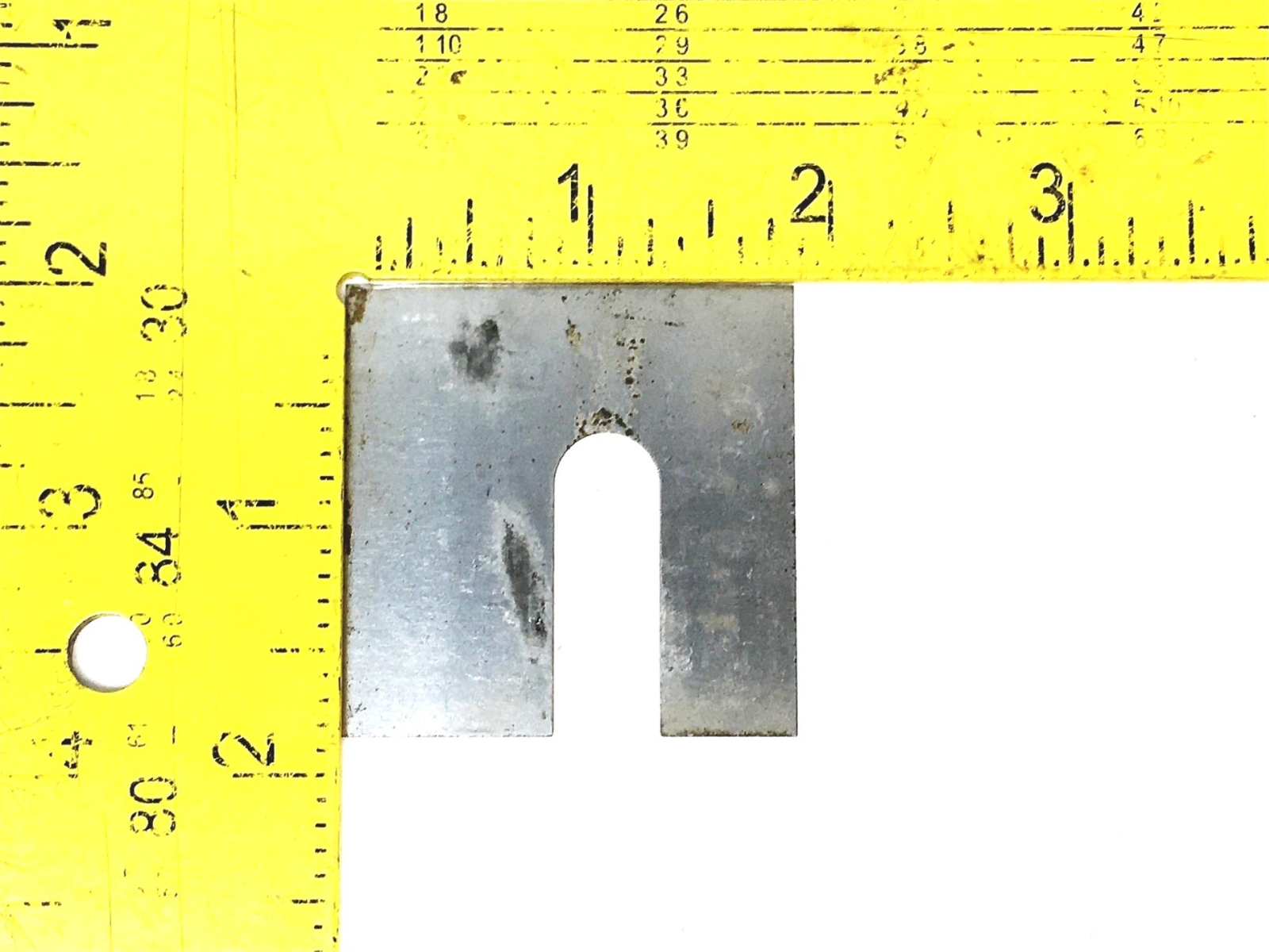 Unbranded 2 Inch Slotted Shim [Lot of 9] NOS