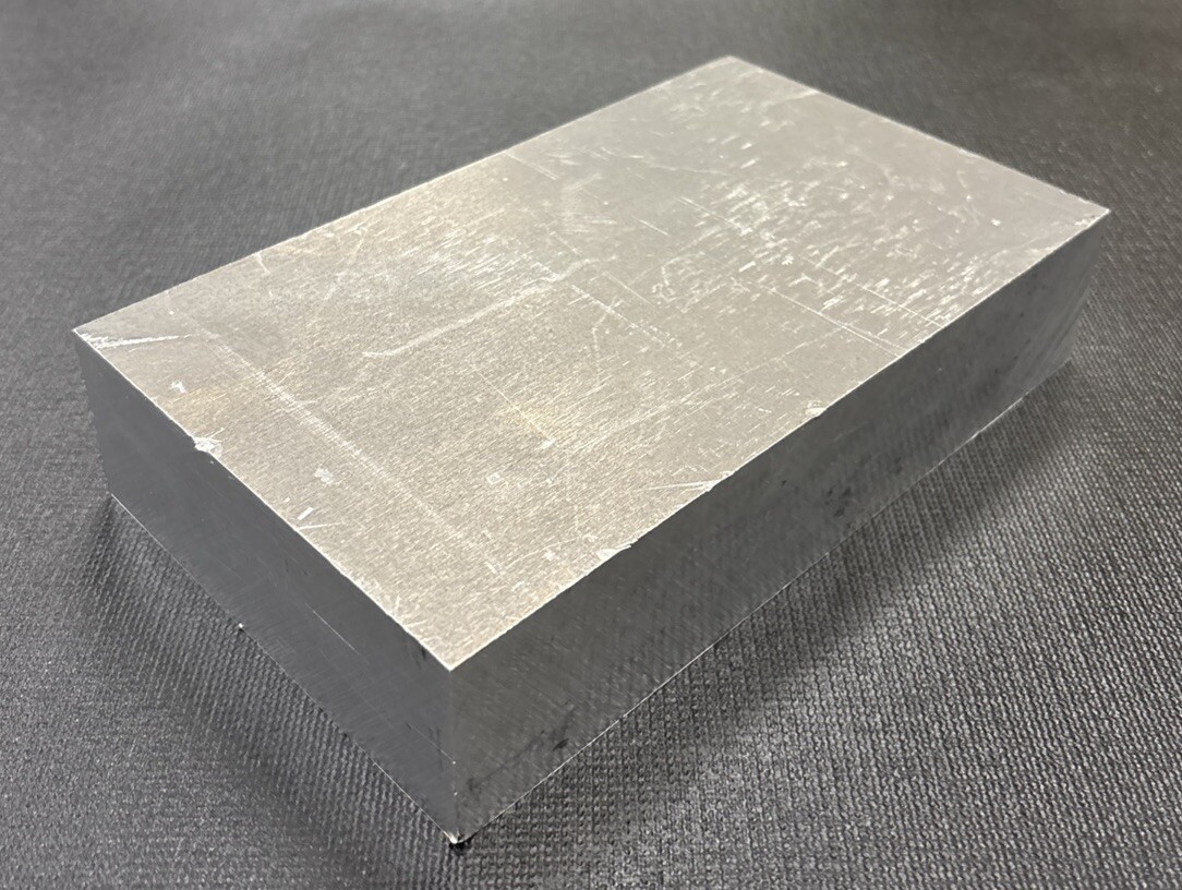 1 3/4″ Thickness 7075 Aluminum Plate – 1.75″ x 4.5” x 8″ Length