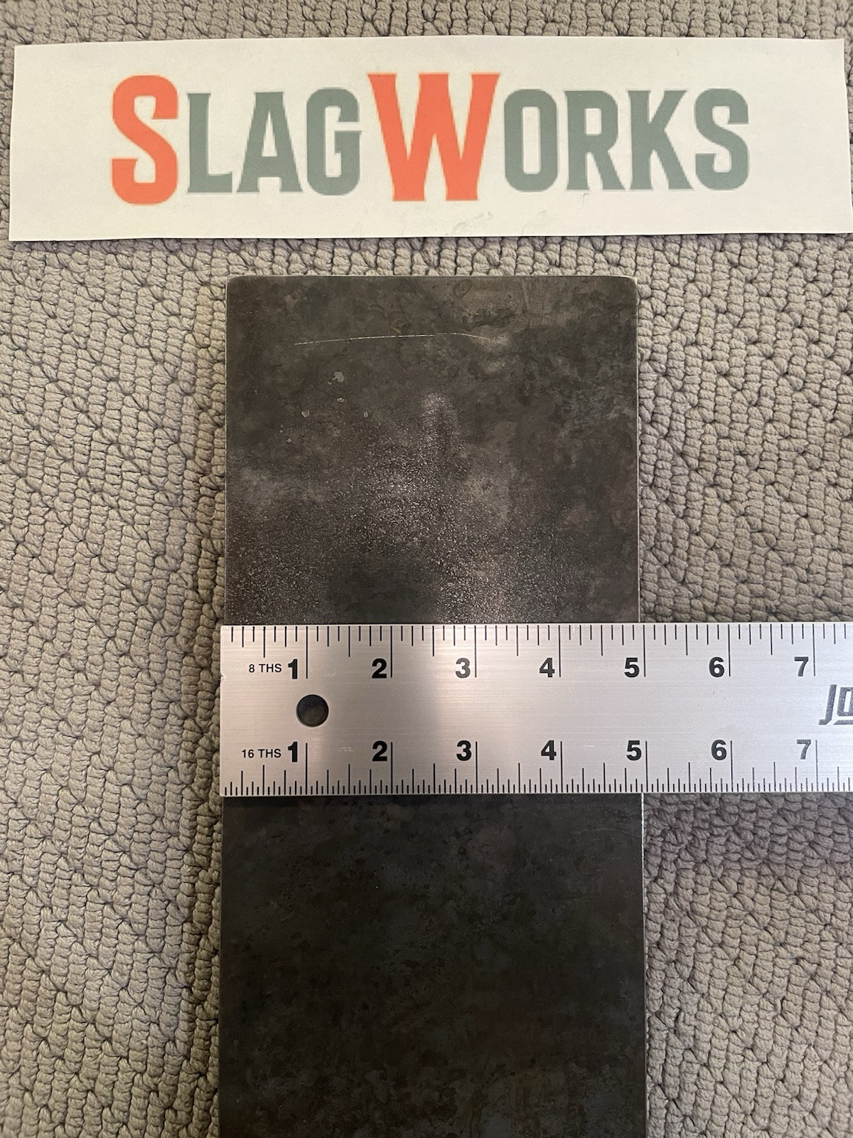1/8x5x16 inch steel plate 5”x16” A36 Hot Roll Flat .125″ Thick