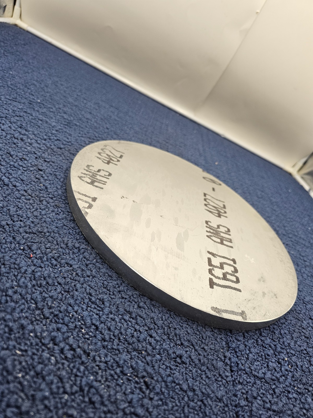 T651 AMS 4027 Heavy Duty Aluminum Plate, Circle/Round Cut 11-1/4″ OD