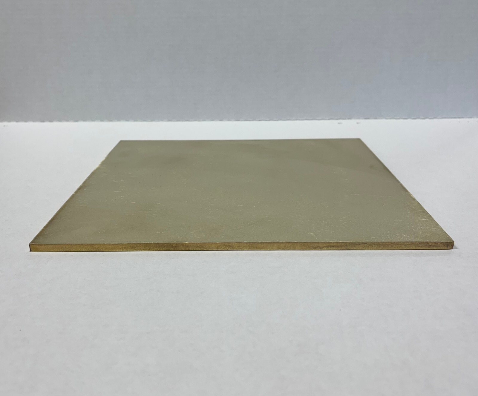 1/4″ Brass Alloy 260 Square Sheet Plate 3″X 3″ Flat Bar (.25″)
