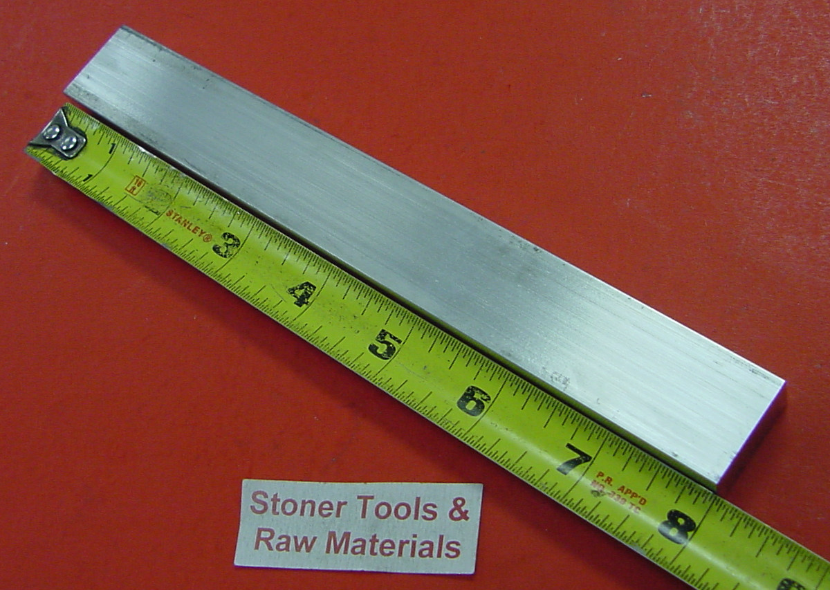 1/2″ X 1-1/2″ ALUMINUM 6061 T6511 SOLID FLAT BAR 8″ long Extruded New Mill Stock