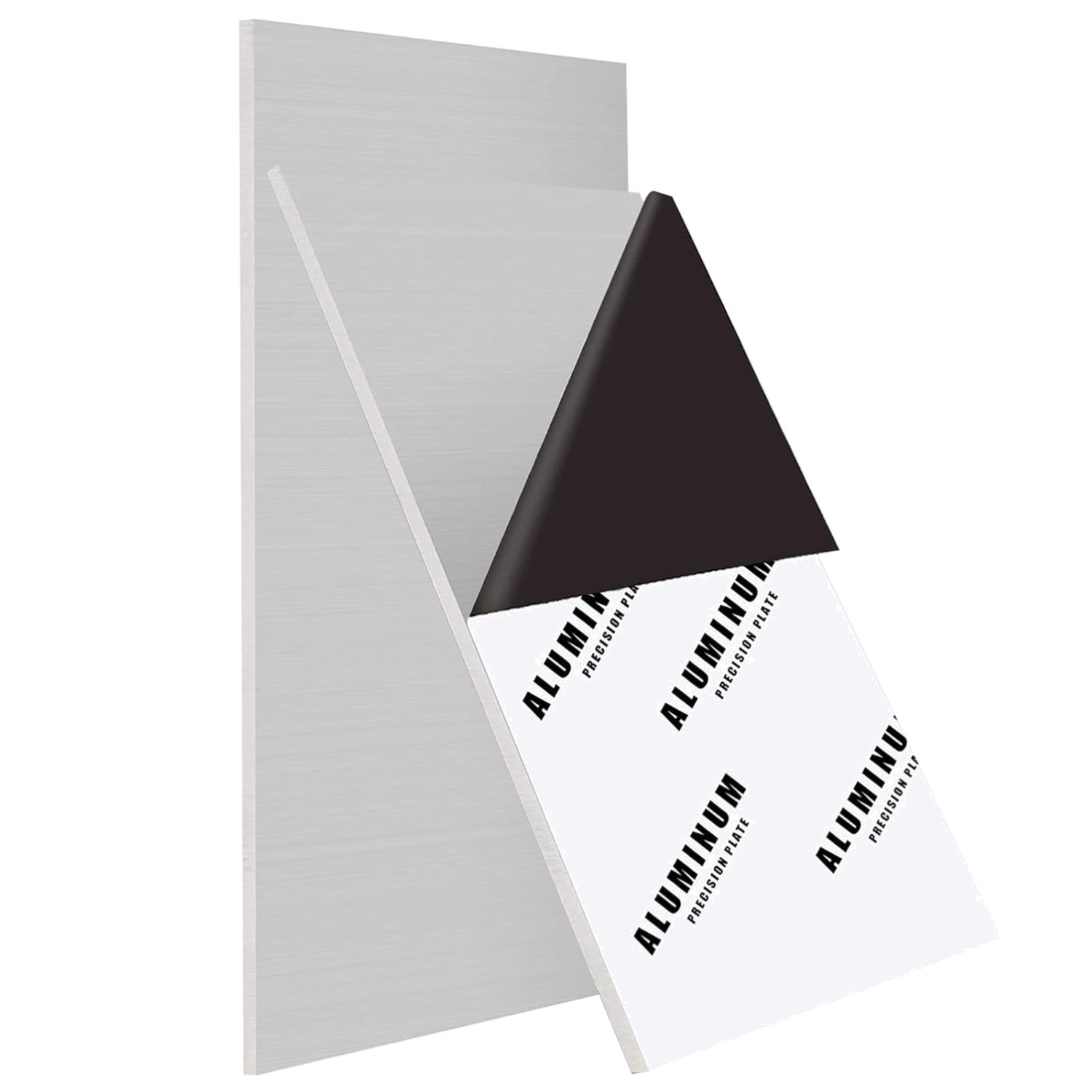 2PCS 6061 Aluminum Sheet 6×12 Inch, Corrosion-Resistant & Lightweight for Crafts