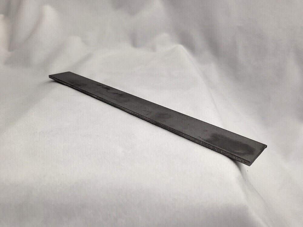 1095 Hot Rolled Carbon Steel 1/8″ x 1″, 9″ bar, Knife Making Stock, 2 pk