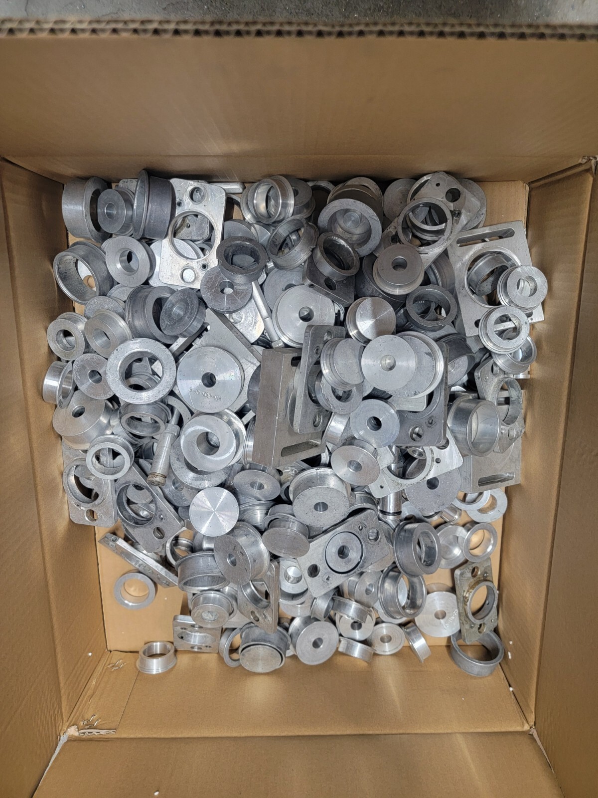 Five Pounds Aluminum Scrap Slugs, Pieces, Melting Smelting Casting -5Lb