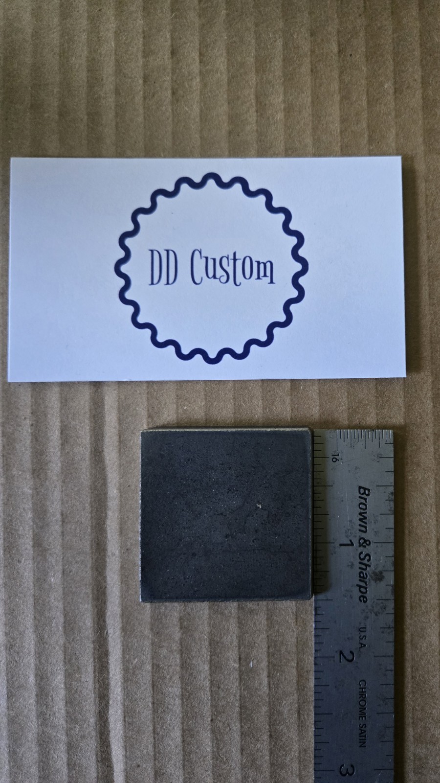 1.5in x 1.5in Steel Plate Tab Pack Of 10