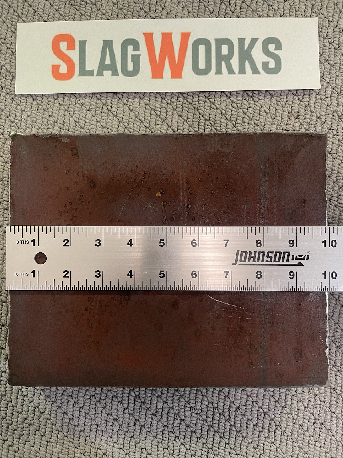 3/8x8x10 inch steel plate 8”x10” A36 Hot Roll Flat 3/8″ Thick