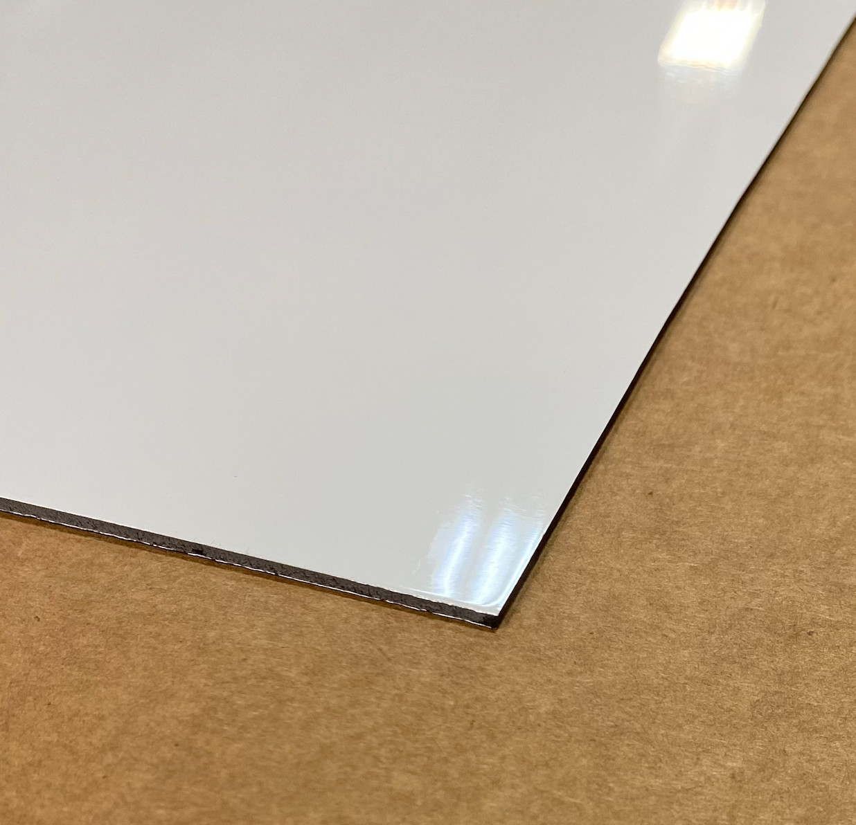 12″ x 24″ Aluminum Composite Sheet Gloss White .080″(2mm) Panel ACP, ACM